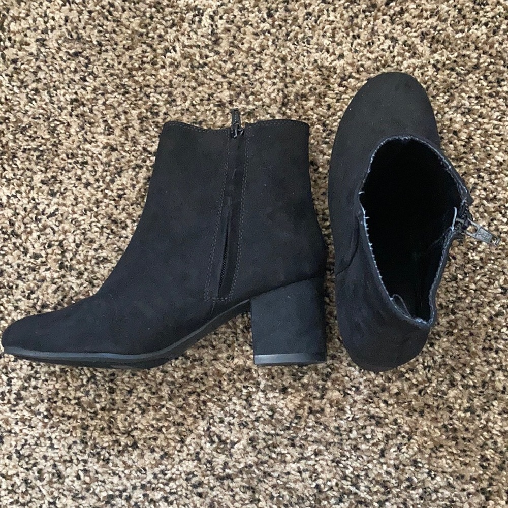 Black Heeled Booties